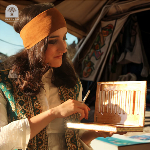 Royal Aroma Box, Inlaid Mosaic, Rubber Wood