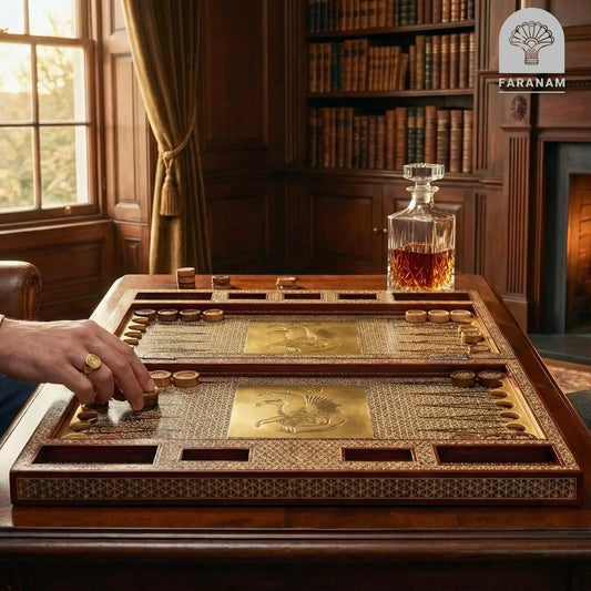 Discover the Best Premium Wooden Backgammon Set with Lion & Sun Design in 2026