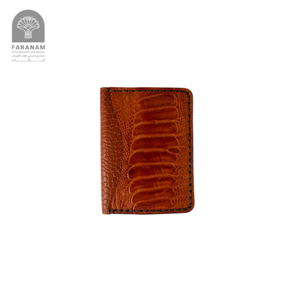 Aris Bifold Wallet, Ostrich Leg Leather, Hand-stitched