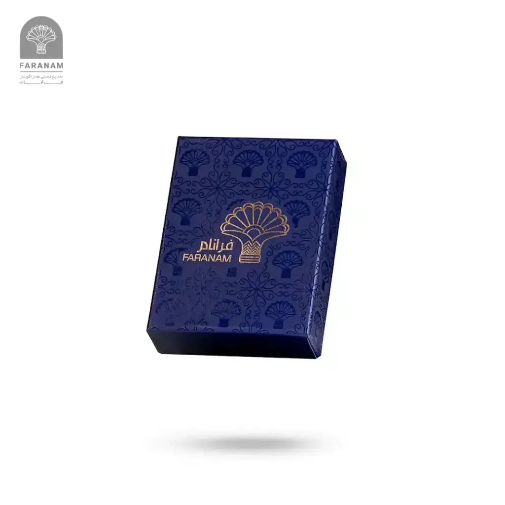 Aris Ostrich Leather Trifold Wallet