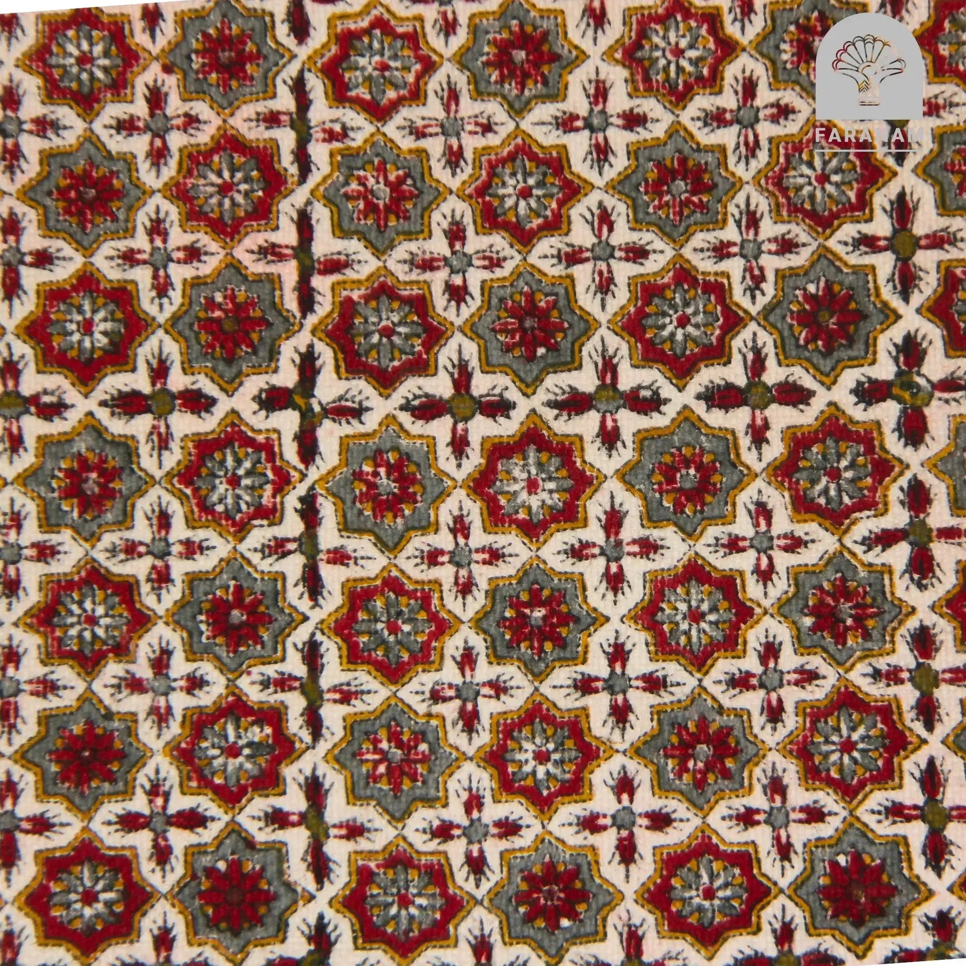 Asareh Heritage Cotton Rug, 3'x5', Handmade My Store