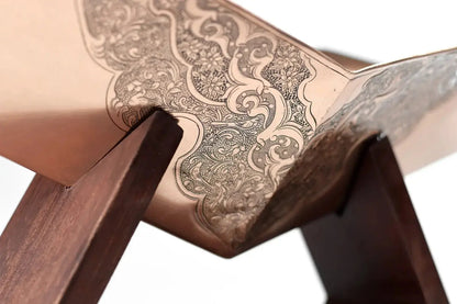 Avand Fruit Bowl, Hand-etched copper My Store