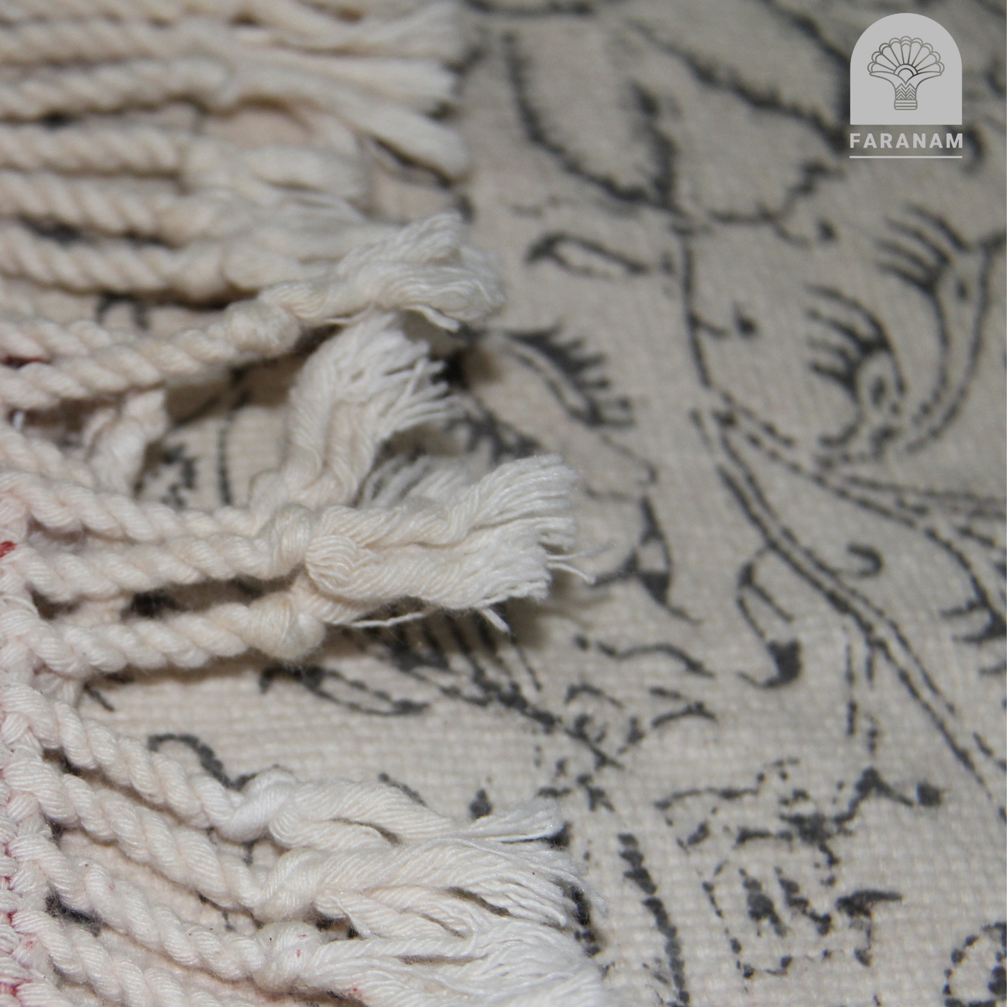 Hiva Heritage Cotton Rug, 3'x5'