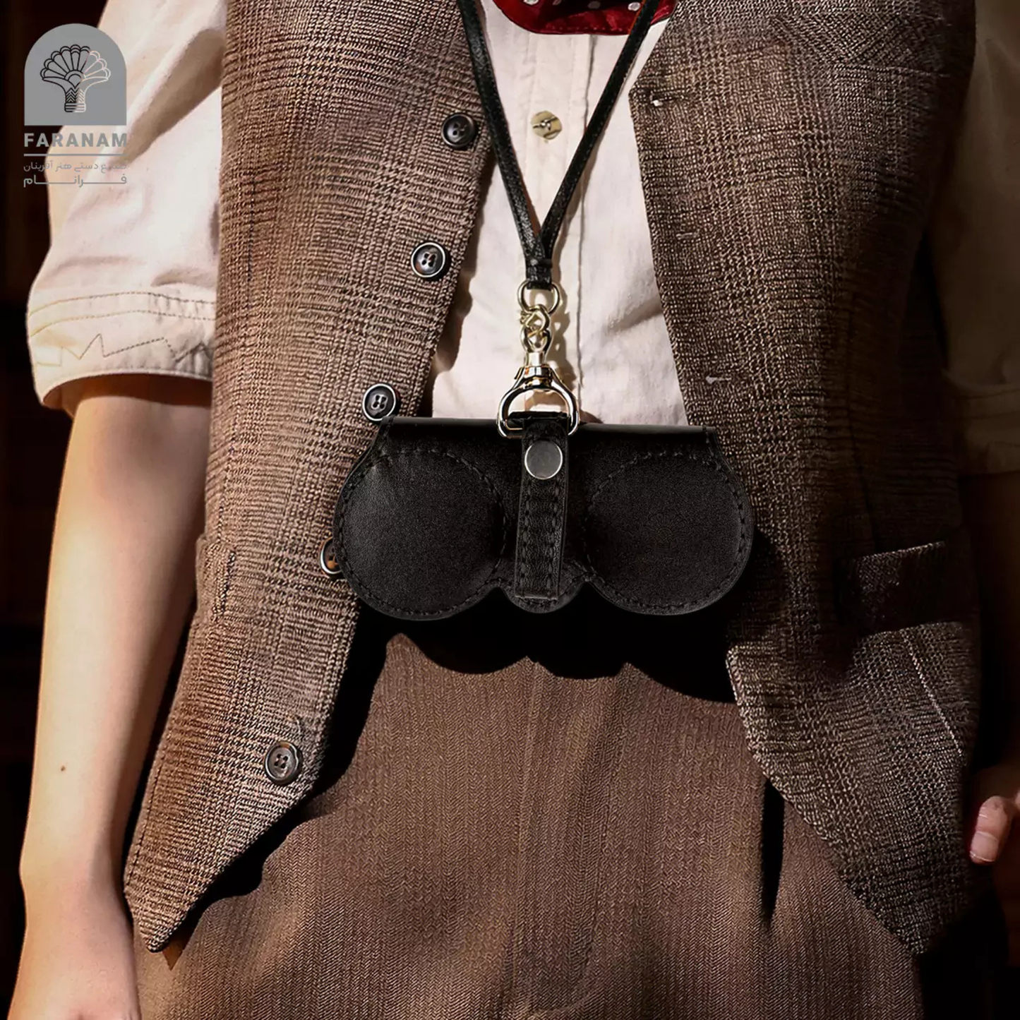 Leather Sunglasses Cover, Morocco Leather