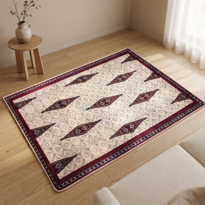Rasta Persian Wool Rug, 4'x6'