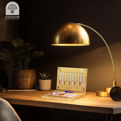 Royal Aroma  Box, Inlaid Mosaic, Rubber Wood