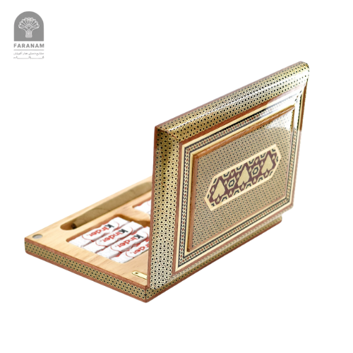 Royal Aroma  Box, Inlaid Mosaic, Rubber Wood