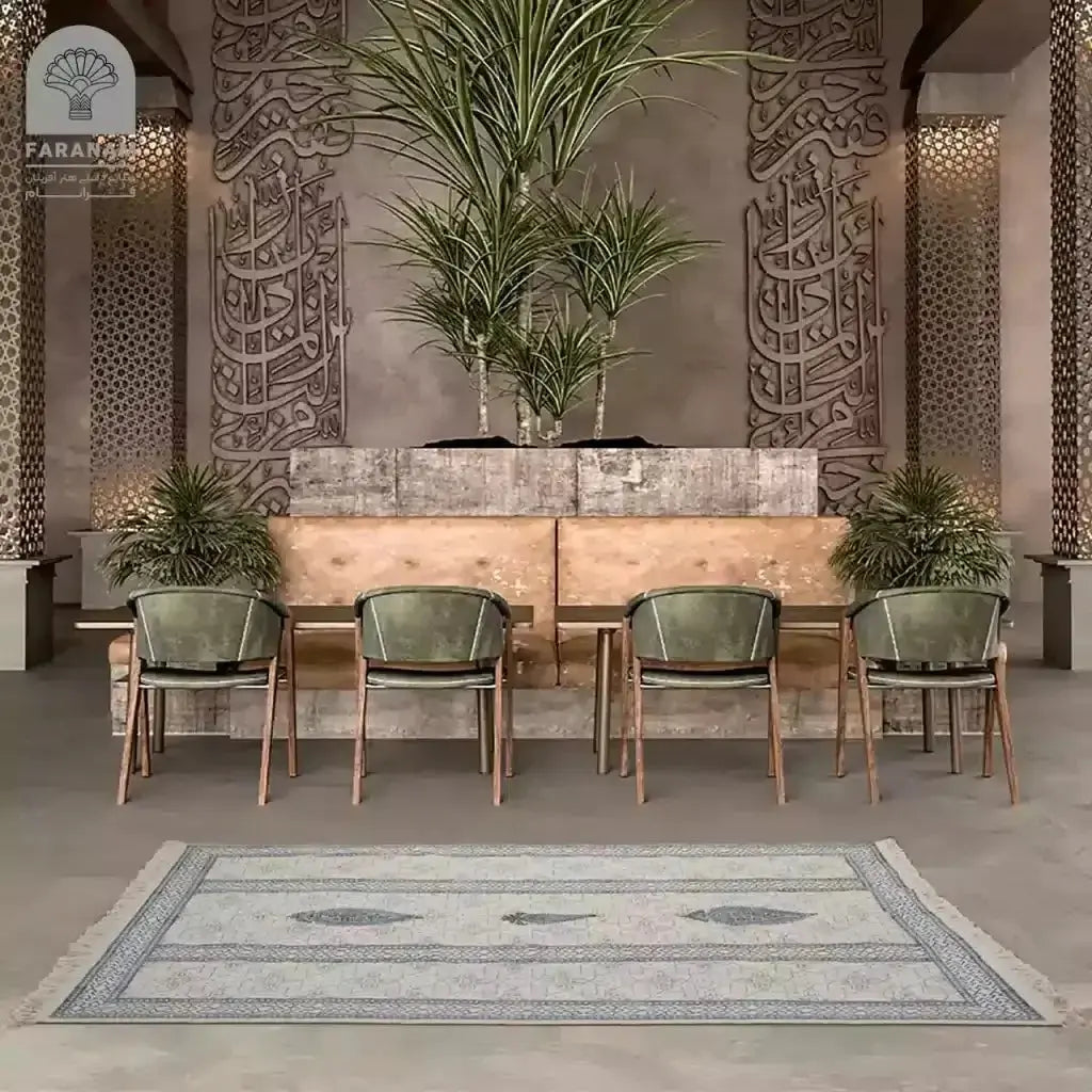 Sahel Heritage Cotton Rug, 3'x5', Handmade My Store