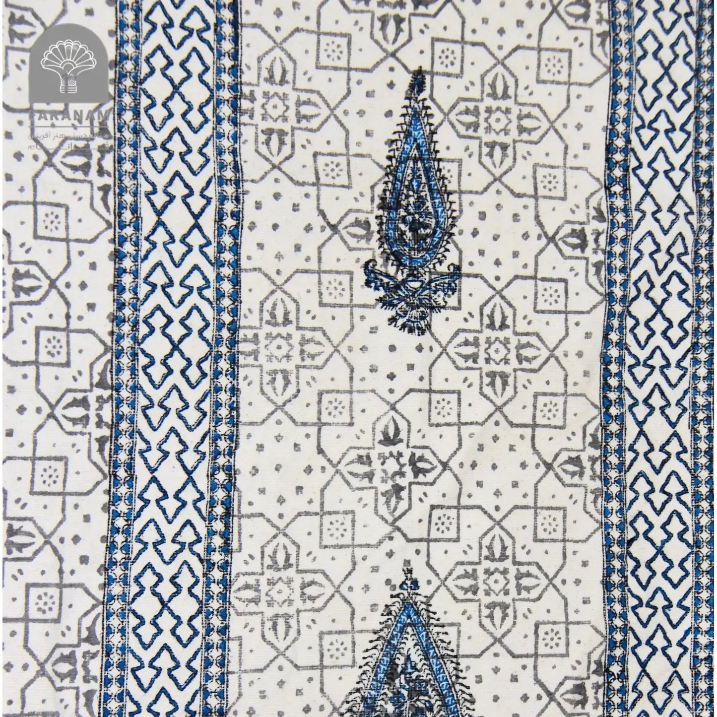 Sahel Heritage Cotton Rug, 3'x5', Handmade My Store