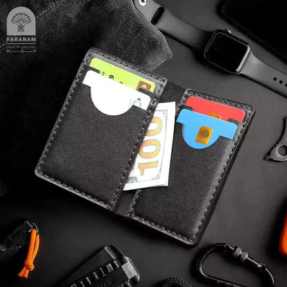 Shaya Trifold Wallet, Cowhide leather My Store