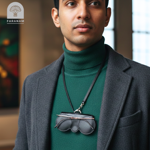 Leather Sunglasses Cover, Morocco Leather