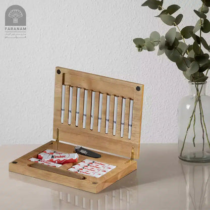 Royal Aroma  Box, Inlaid Mosaic, Rubber Wood