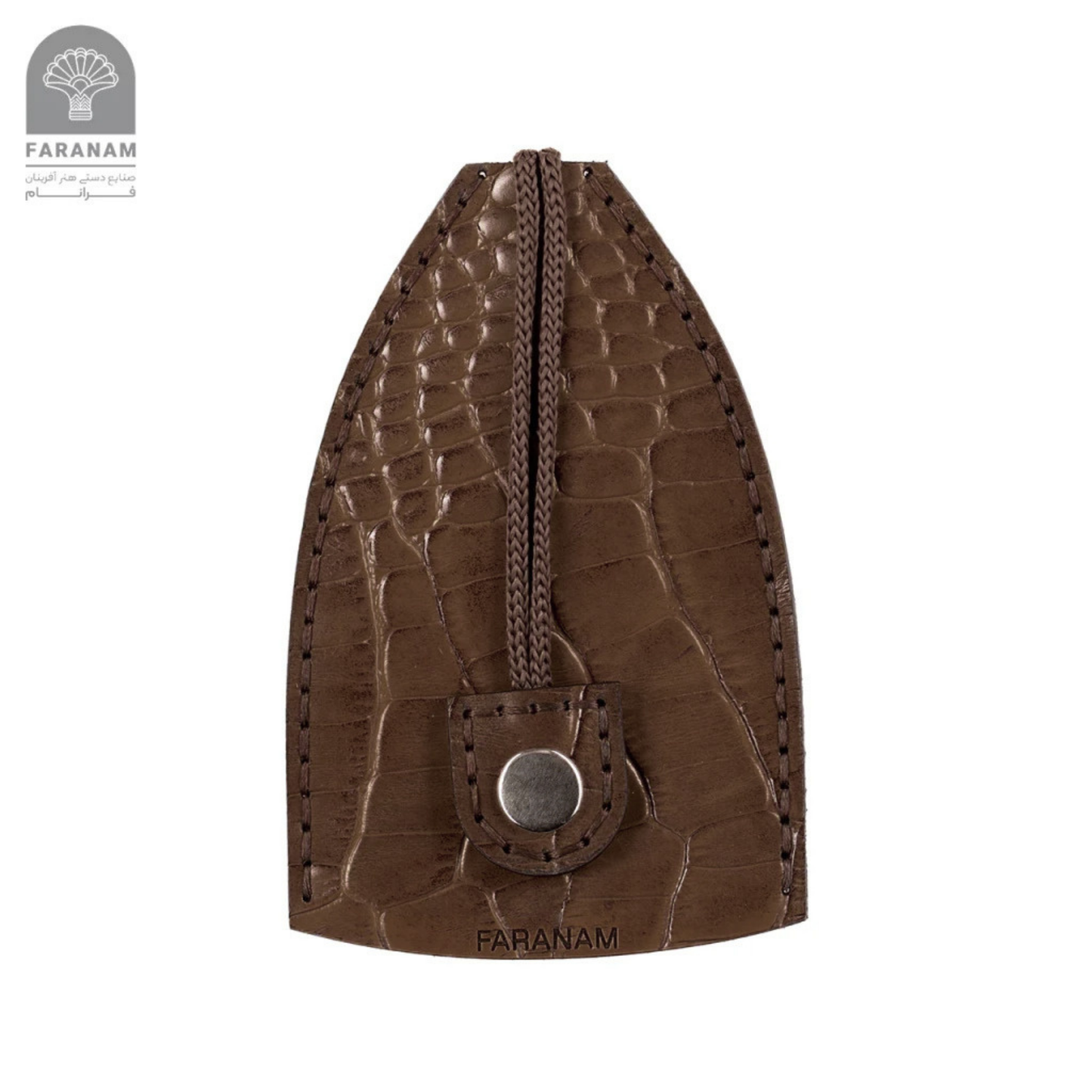 Farasa Leather Gift Set; wallet, bifold wallet, keychain, sunglasses cover, Hand-stitched