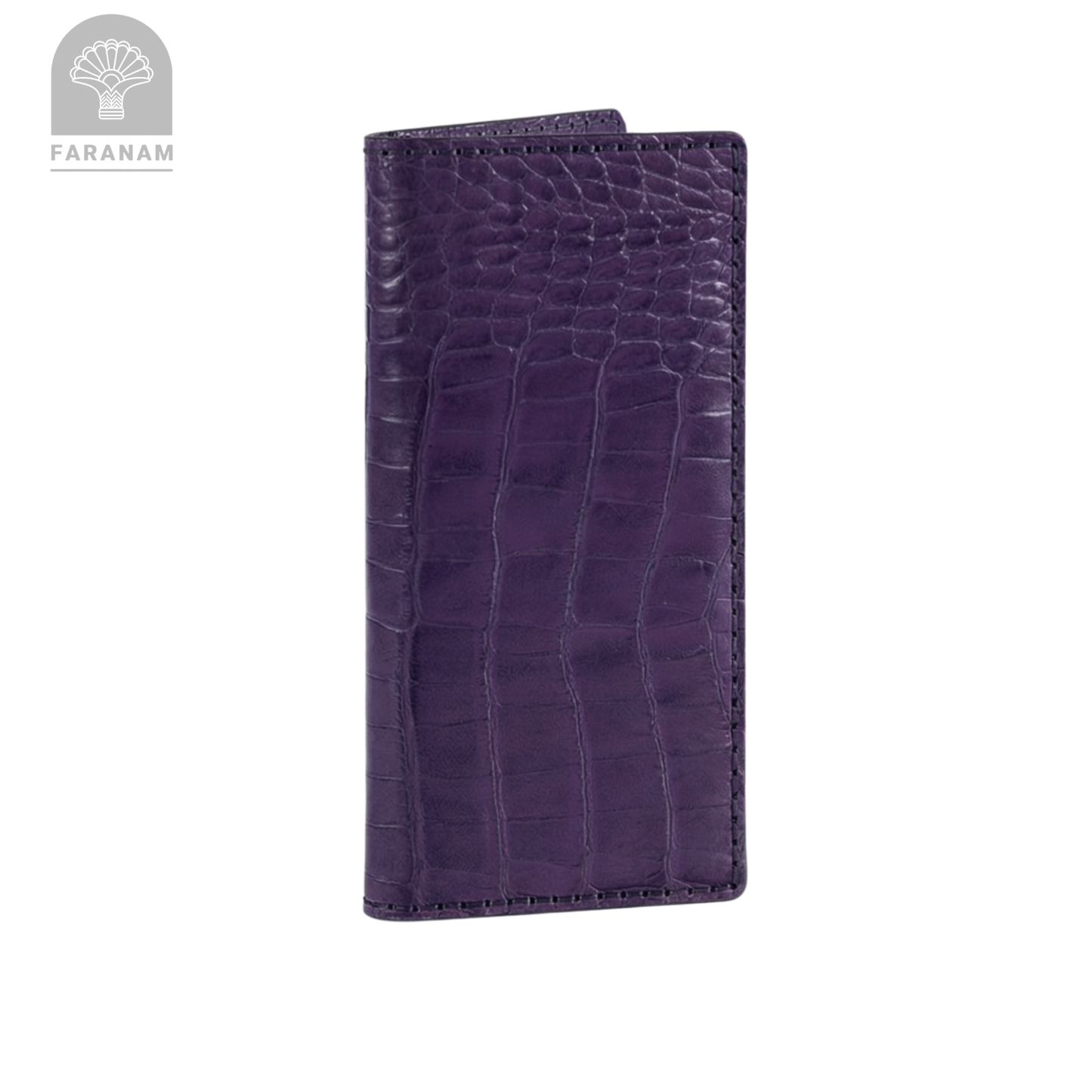 Asa Luxury Leather wallet, Genuine cowhide, Hand-stitched