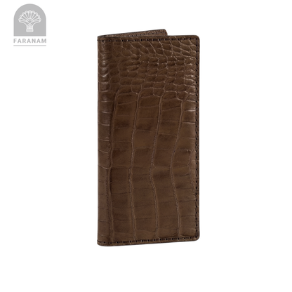 Asa Luxury Leather wallet, Genuine cowhide, Hand-stitched