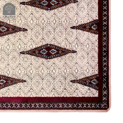 Rasta Persian Wool Rug, 4'x6'